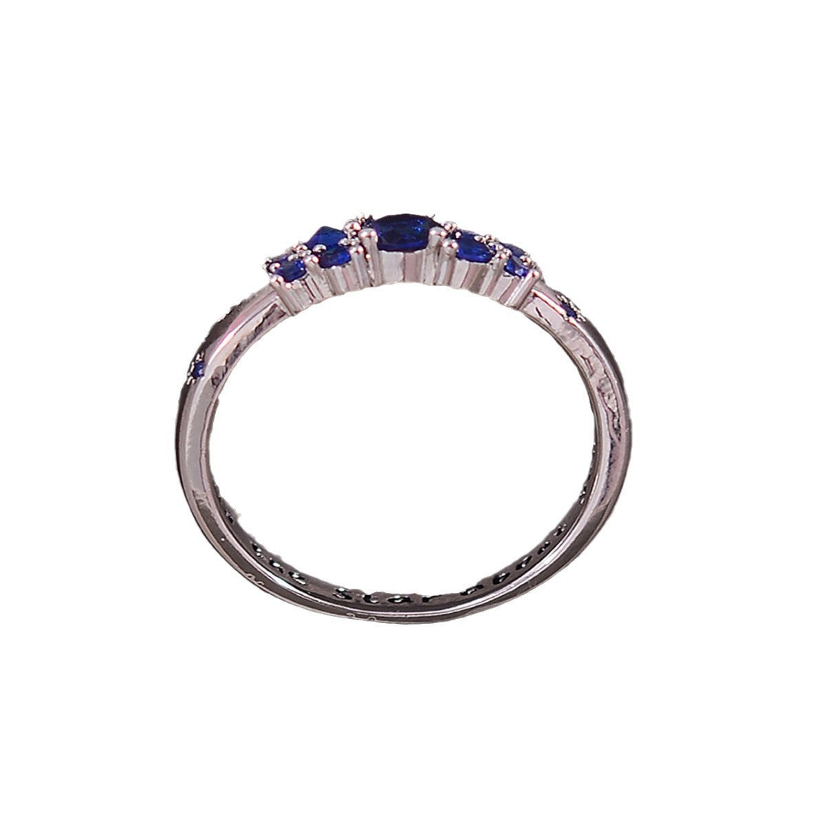 Blue Zircon Told The Star About You Sun Element Ring